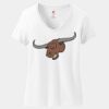 Women's Perfect T Cotton V Neck T Shirt Thumbnail