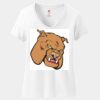 Women's Perfect T Cotton V Neck T Shirt Thumbnail