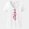 Women's Perfect T Cotton V Neck T Shirt Thumbnail