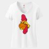 Women's Perfect T Cotton V Neck T Shirt Thumbnail