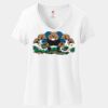 Women's Perfect T Cotton V Neck T Shirt Thumbnail