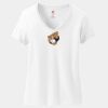 Women's Perfect T Cotton V Neck T Shirt Thumbnail