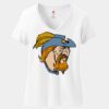 Women's Perfect T Cotton V Neck T Shirt Thumbnail