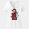 Women's Perfect T Cotton V Neck T Shirt Thumbnail