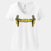 Women's Perfect T Cotton V Neck T Shirt Thumbnail