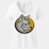 Women's Perfect T Cotton V Neck T Shirt Thumbnail