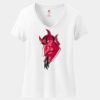 Women's Perfect T Cotton V Neck T Shirt Thumbnail