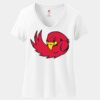 Women's Perfect T Cotton V Neck T Shirt Thumbnail