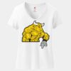 Women's Perfect T Cotton V Neck T Shirt Thumbnail