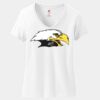 Women's Perfect T Cotton V Neck T Shirt Thumbnail