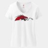Women's Perfect T Cotton V Neck T Shirt Thumbnail