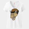 Women's Perfect T Cotton V Neck T Shirt Thumbnail