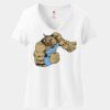 Women's Perfect T Cotton V Neck T Shirt Thumbnail