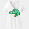 Women's Perfect T Cotton V Neck T Shirt Thumbnail