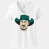 Women's Perfect T Cotton V Neck T Shirt Thumbnail