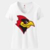 Women's Perfect T Cotton V Neck T Shirt Thumbnail