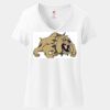 Women's Perfect T Cotton V Neck T Shirt Thumbnail