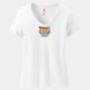 Women's Perfect T Cotton V Neck T Shirt Thumbnail