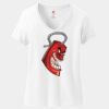 Women's Perfect T Cotton V Neck T Shirt Thumbnail