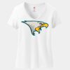 Women's Perfect T Cotton V Neck T Shirt Thumbnail