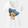Women's Perfect T Cotton V Neck T Shirt Thumbnail