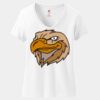 Women's Perfect T Cotton V Neck T Shirt Thumbnail
