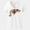 Women's Perfect T Cotton V Neck T Shirt Thumbnail