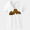 Women's Perfect T Cotton V Neck T Shirt Thumbnail