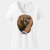 Women's Perfect T Cotton V Neck T Shirt Thumbnail