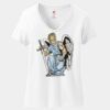 Women's Perfect T Cotton V Neck T Shirt Thumbnail
