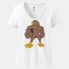 Women's Perfect T Cotton V Neck T Shirt Thumbnail