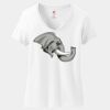 Women's Perfect T Cotton V Neck T Shirt Thumbnail