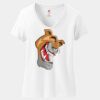 Women's Perfect T Cotton V Neck T Shirt Thumbnail
