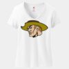 Women's Perfect T Cotton V Neck T Shirt Thumbnail