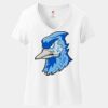 Women's Perfect T Cotton V Neck T Shirt Thumbnail