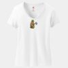 Women's Perfect T Cotton V Neck T Shirt Thumbnail