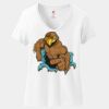 Women's Perfect T Cotton V Neck T Shirt Thumbnail