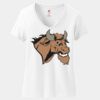 Women's Perfect T Cotton V Neck T Shirt Thumbnail