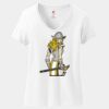 Women's Perfect T Cotton V Neck T Shirt Thumbnail