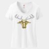 Women's Perfect T Cotton V Neck T Shirt Thumbnail