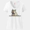 Women's Perfect T Cotton V Neck T Shirt Thumbnail