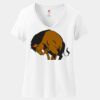 Women's Perfect T Cotton V Neck T Shirt Thumbnail