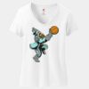 Women's Perfect T Cotton V Neck T Shirt Thumbnail