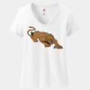 Women's Perfect T Cotton V Neck T Shirt Thumbnail