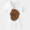 Women's Perfect T Cotton V Neck T Shirt Thumbnail