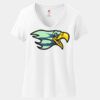 Women's Perfect T Cotton V Neck T Shirt Thumbnail