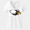 Women's Perfect T Cotton V Neck T Shirt Thumbnail