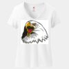Women's Perfect T Cotton V Neck T Shirt Thumbnail