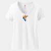 Women's Perfect T Cotton V Neck T Shirt Thumbnail