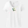 Women's Perfect T Cotton V Neck T Shirt Thumbnail